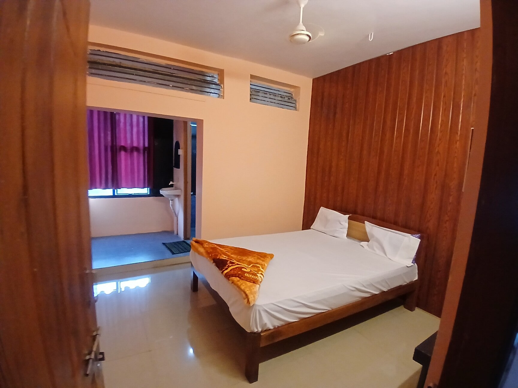 Classic room with attached bath, Tirumal Lodge Saundatti